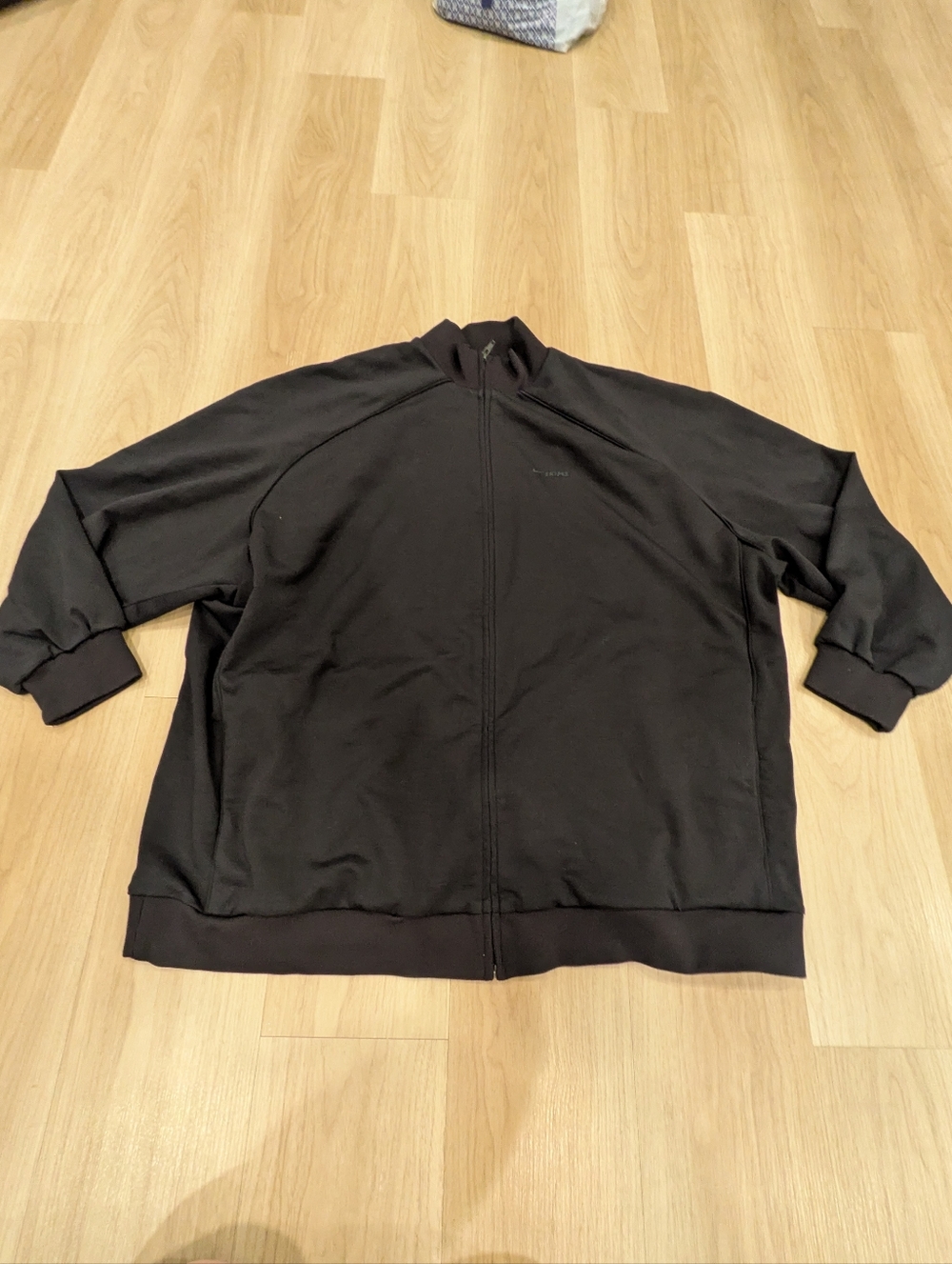 Nike Skims Black Oversized Track Jacket Size 3XL